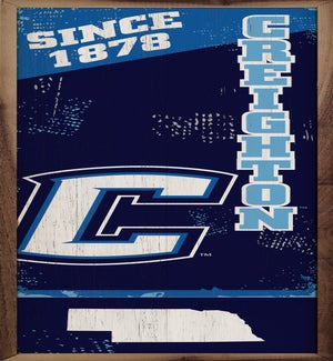Vertical State Poster Creighton University